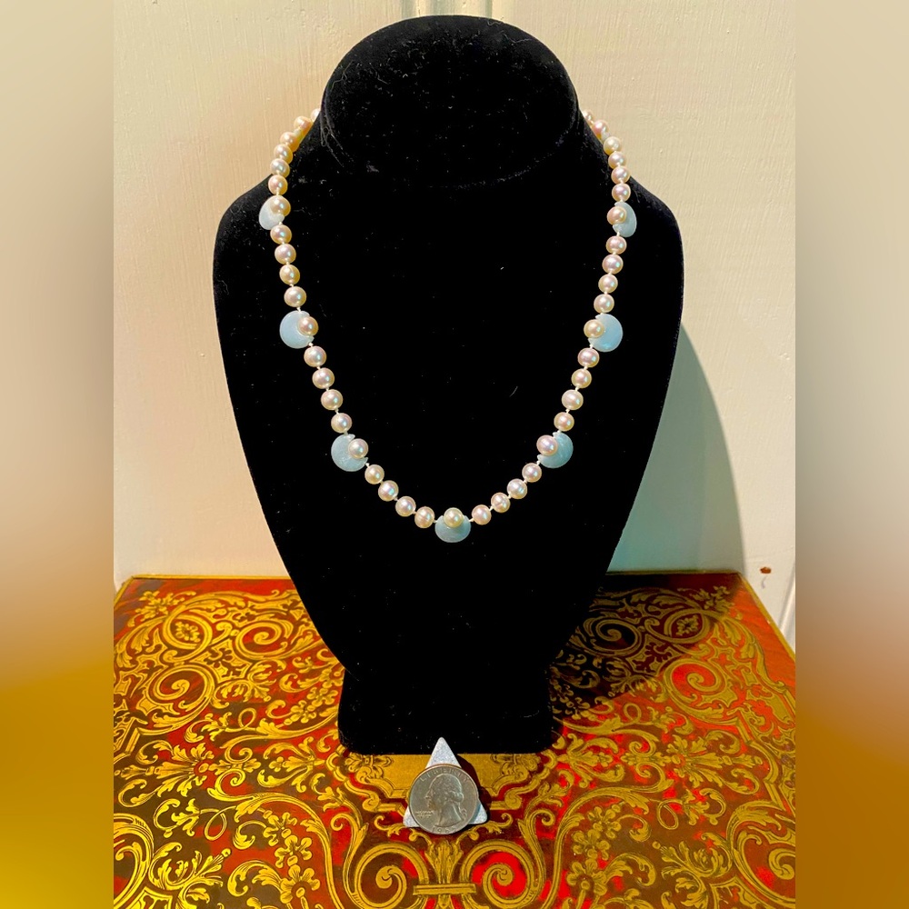 SHOJ Pearl & Snow Quartz Necklace